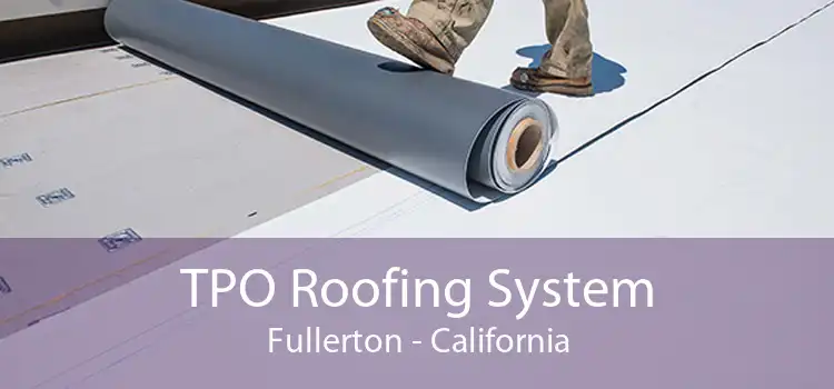 TPO Roofing System Fullerton - California